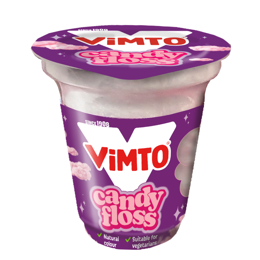 Vimto Candy Floss Cup 20g