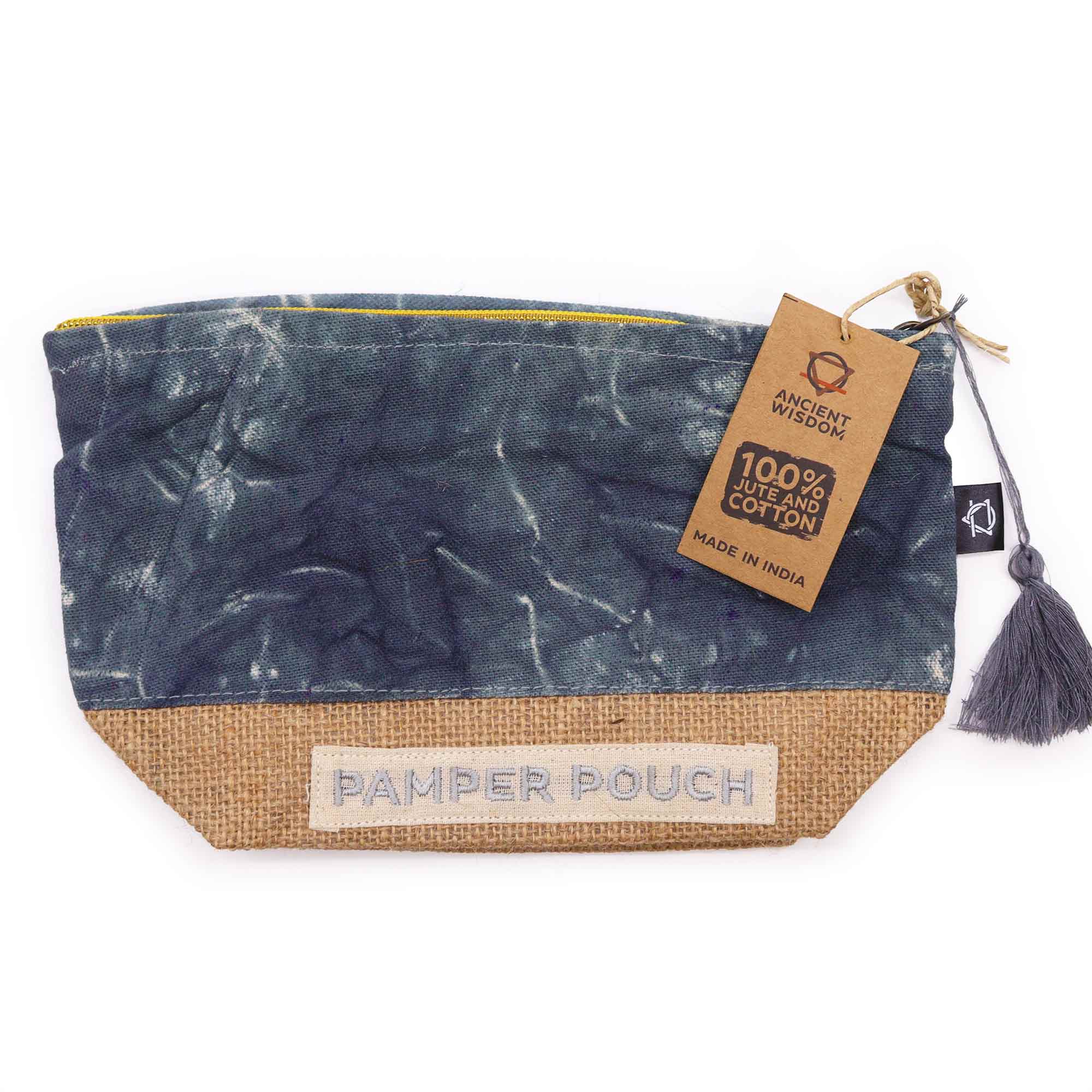 Charcoal Pamper Pouch - Stonewash