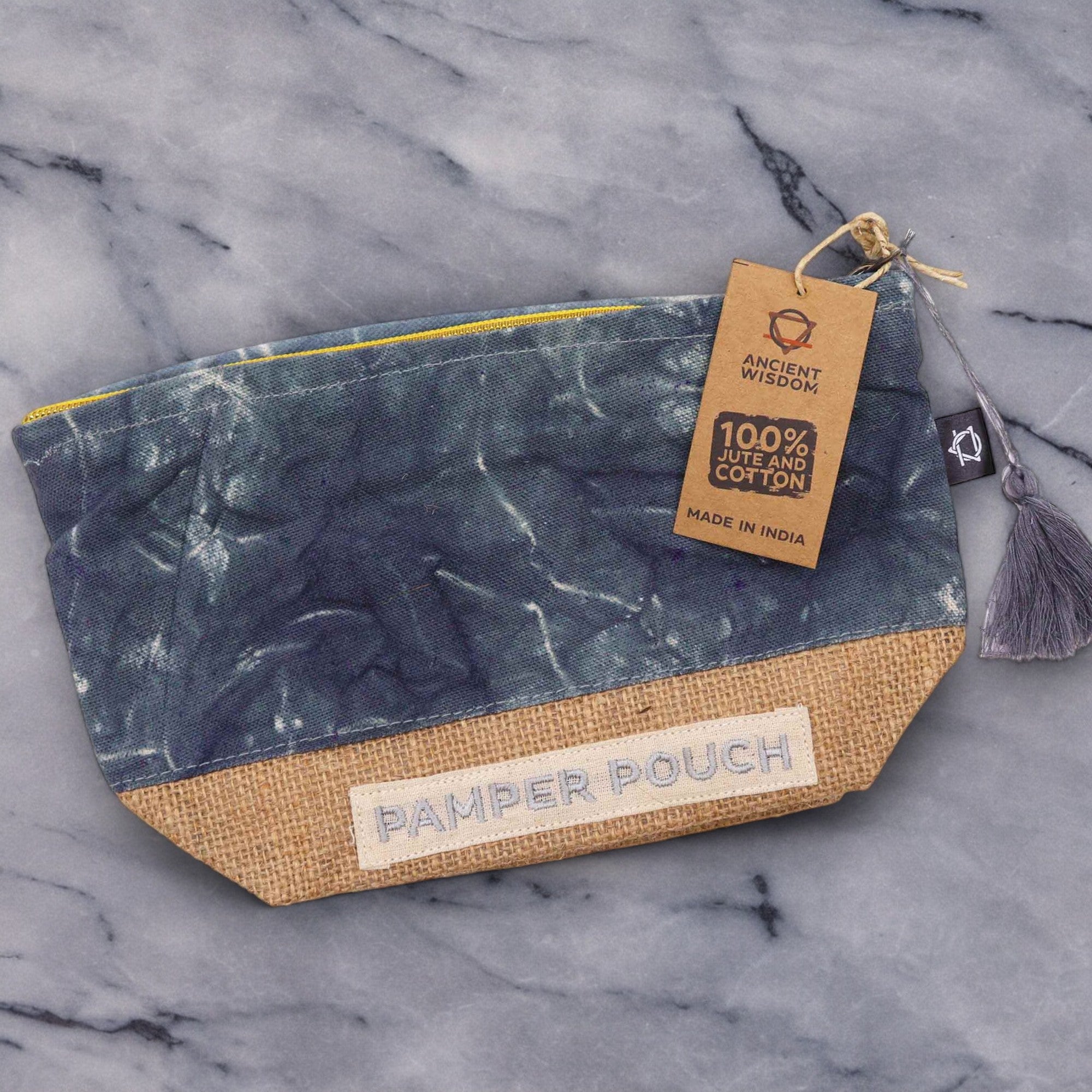 Charcoal Pamper Pouch - Stonewash