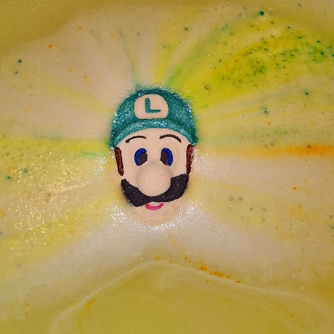 Mini Luigi Bath Bomb