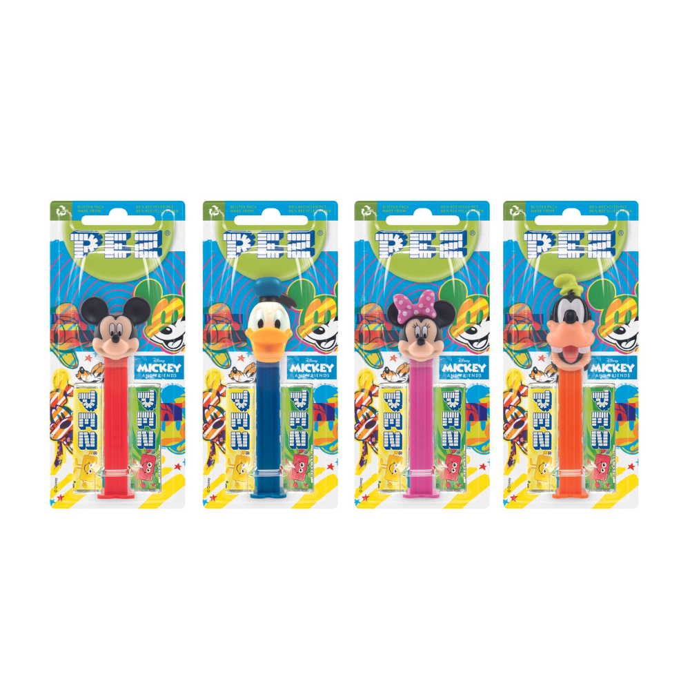 Pez Mickey & Friends 1+2 Pack (Copy)