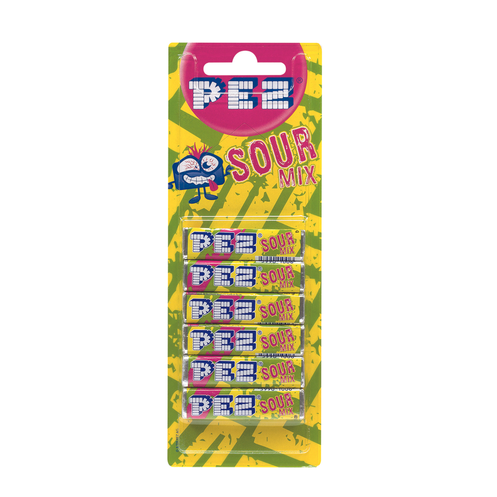 Pez Sour Refill 6 Pack
