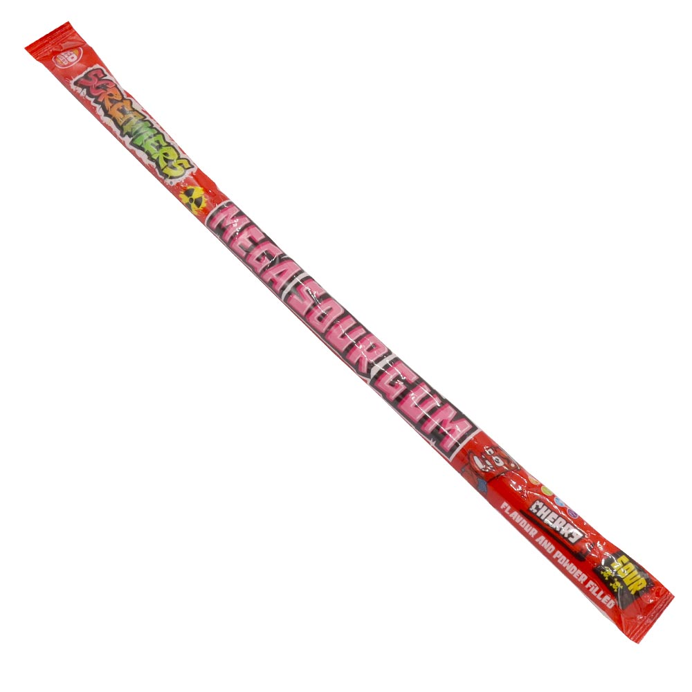Screamers Mega Sour Cherry Gum Pack