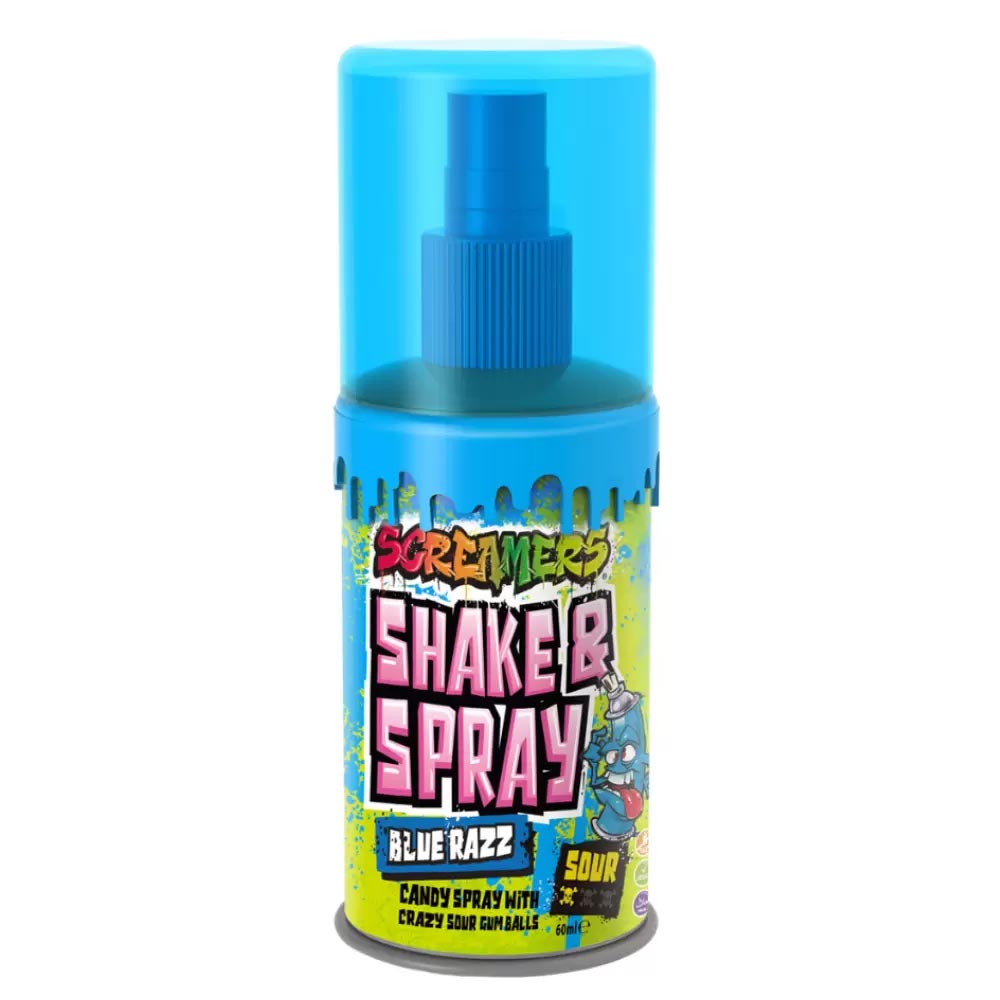 Screamers Blue Raspberry Shake & Spray