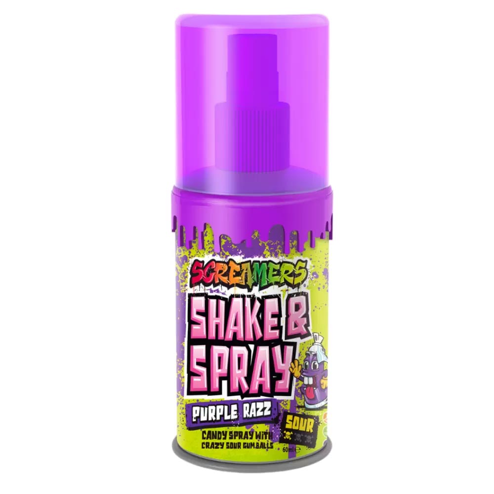 Screamers Purple Raspberry Shake & Spray