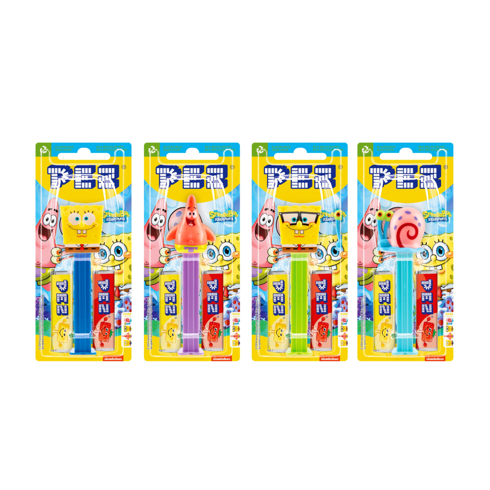 Pez Spongebob Squarepants 1+2 Pack