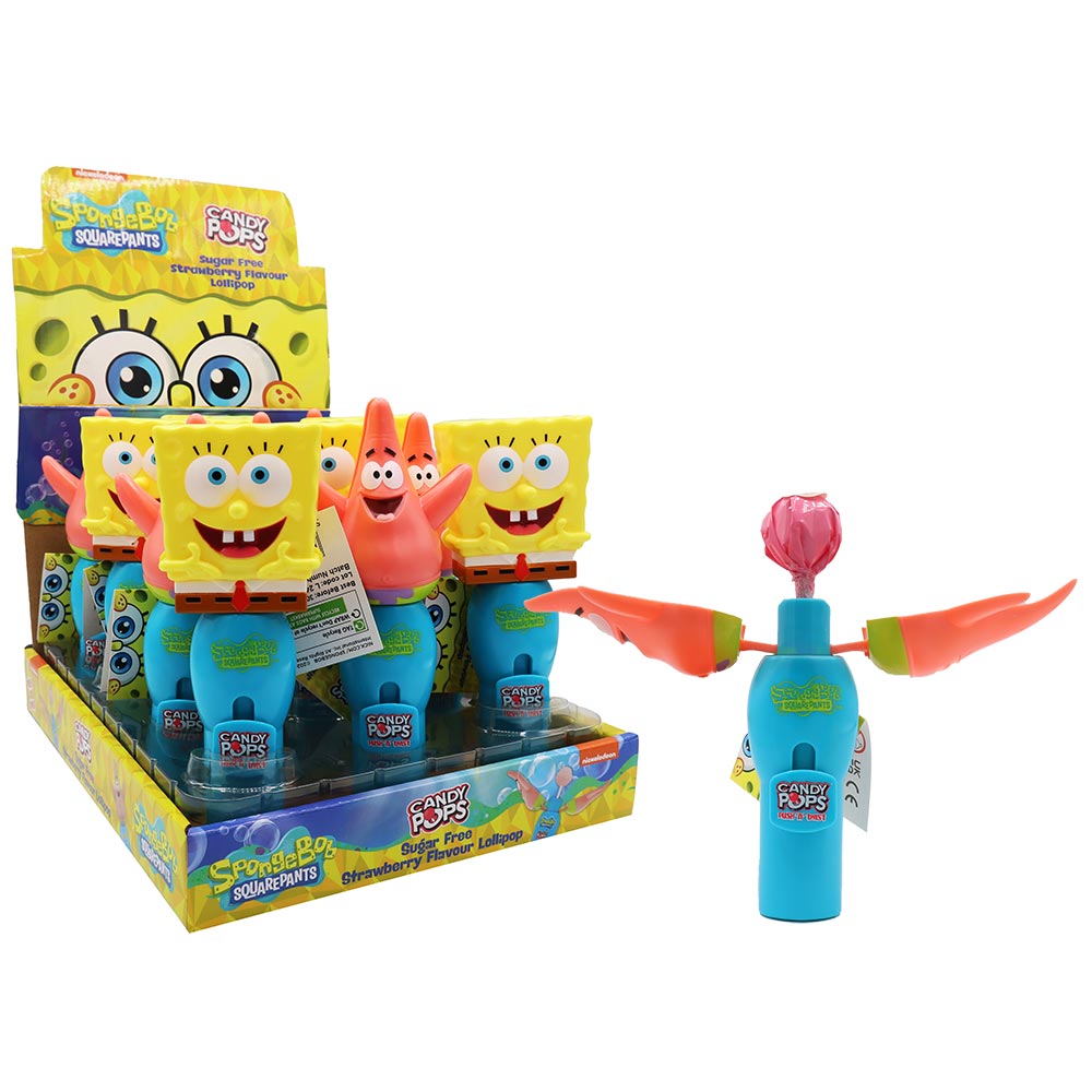 SpongeBob SquarePants Sugar Free Candy Pop