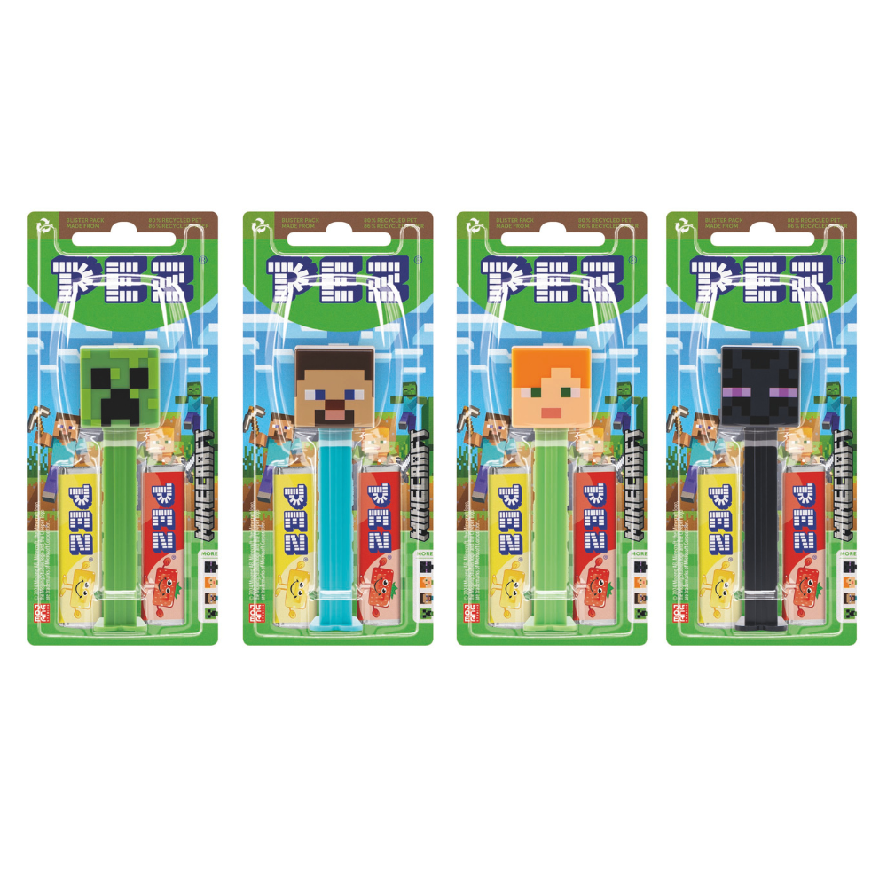 Pez Minecraft 1+2 Pack