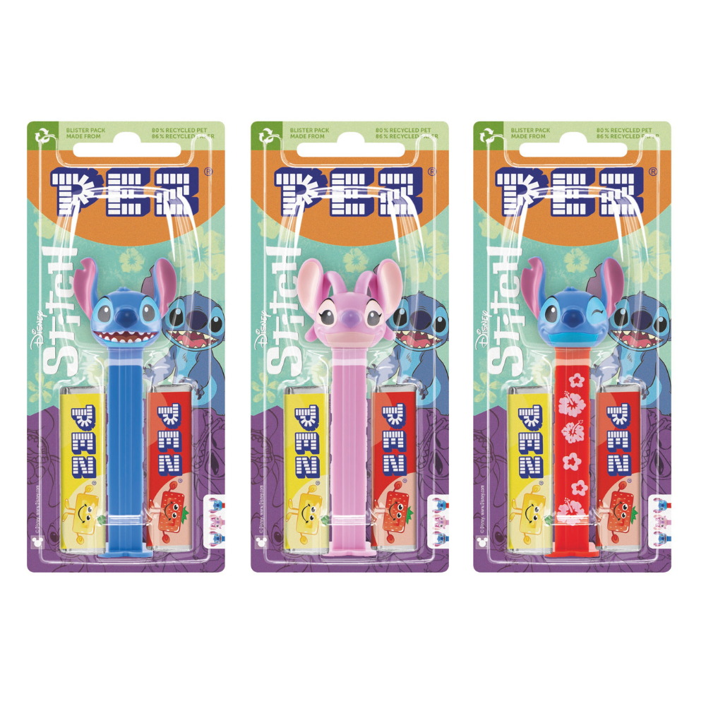 Pez Lilo & Stitch 1+2 Pack