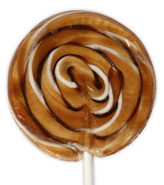 Cola Natural Twirl Lollipop 85g