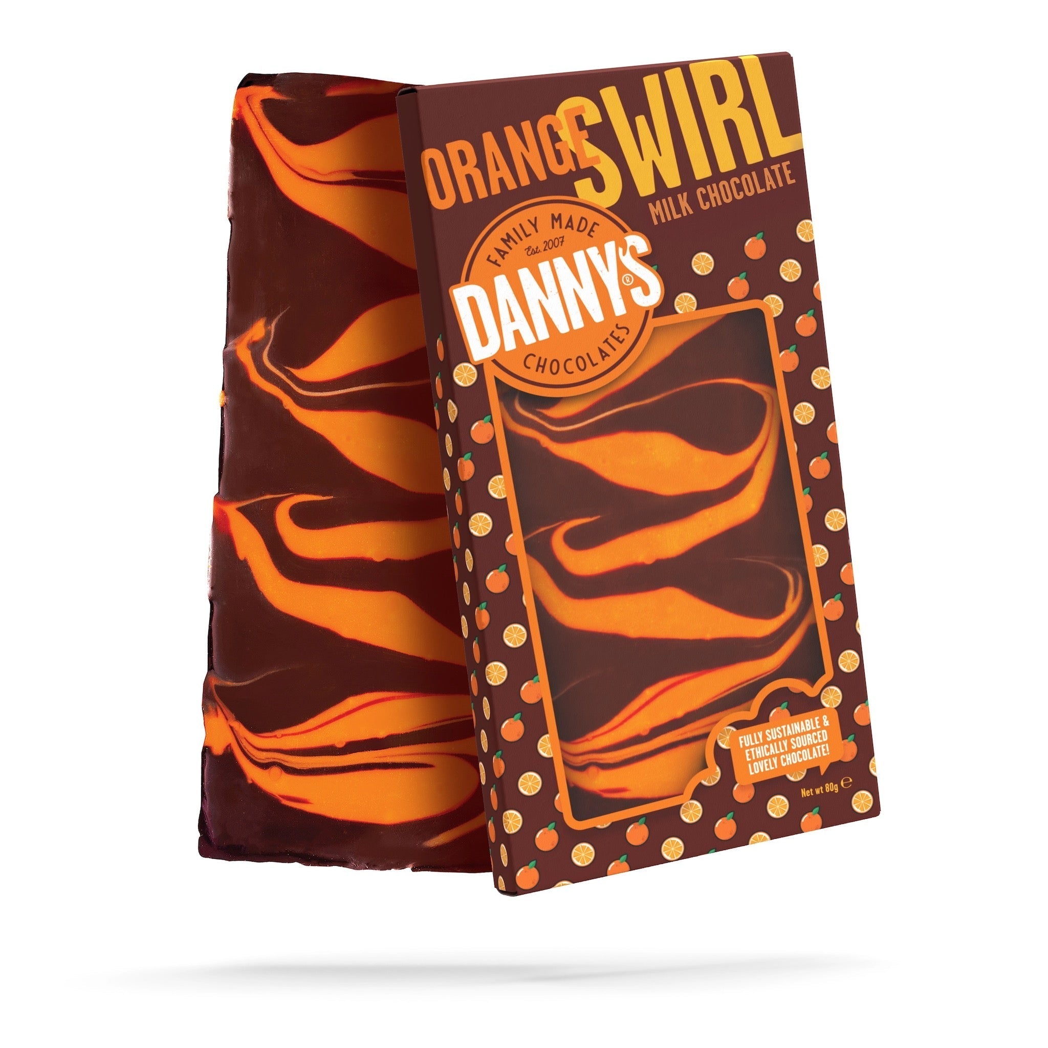 Orange Swirl