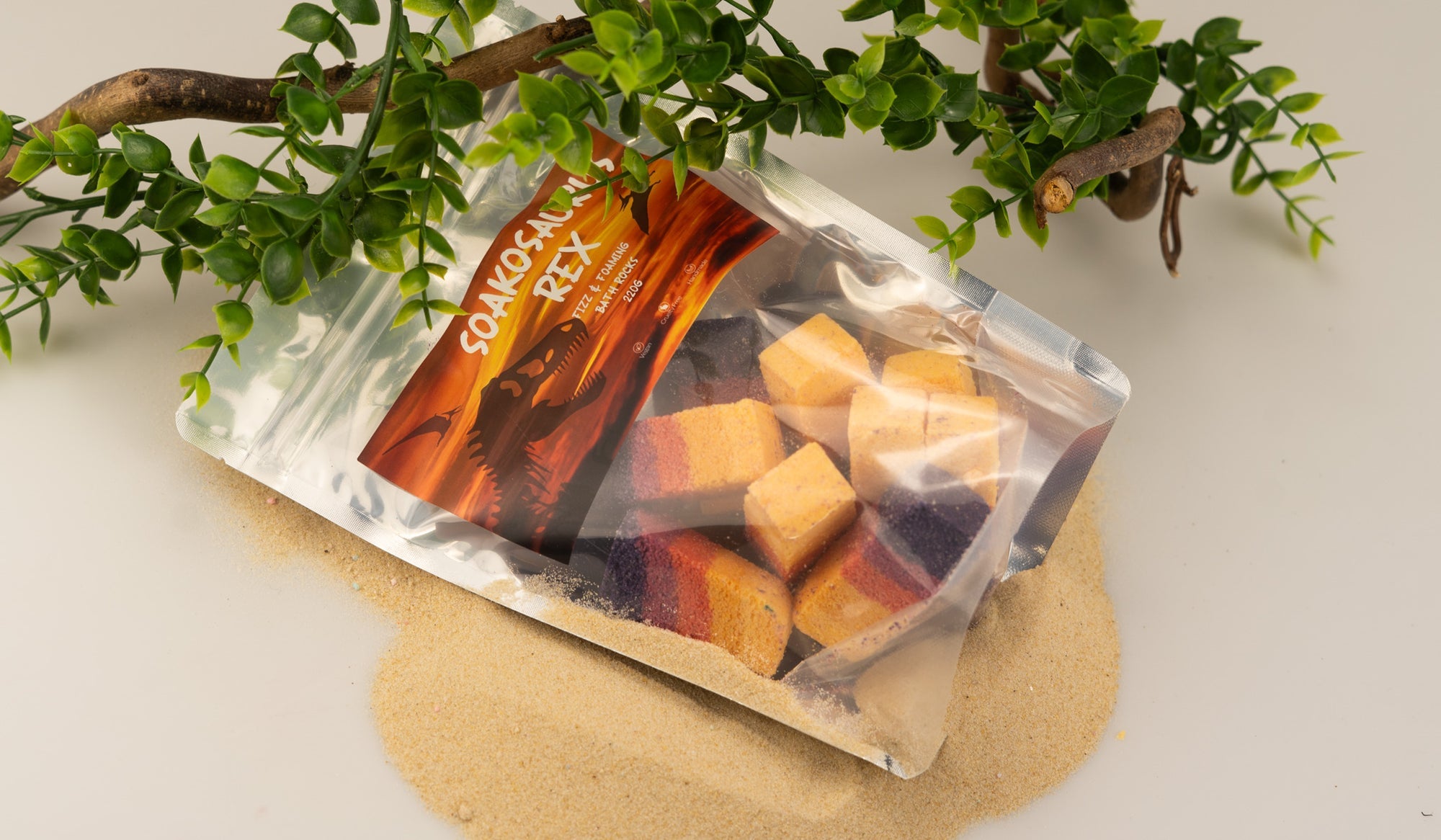 Soakosaurus Bath Rocks