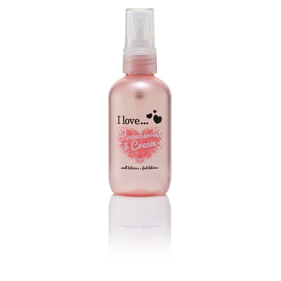 I Love Body Spritzer Strawberries & Cream