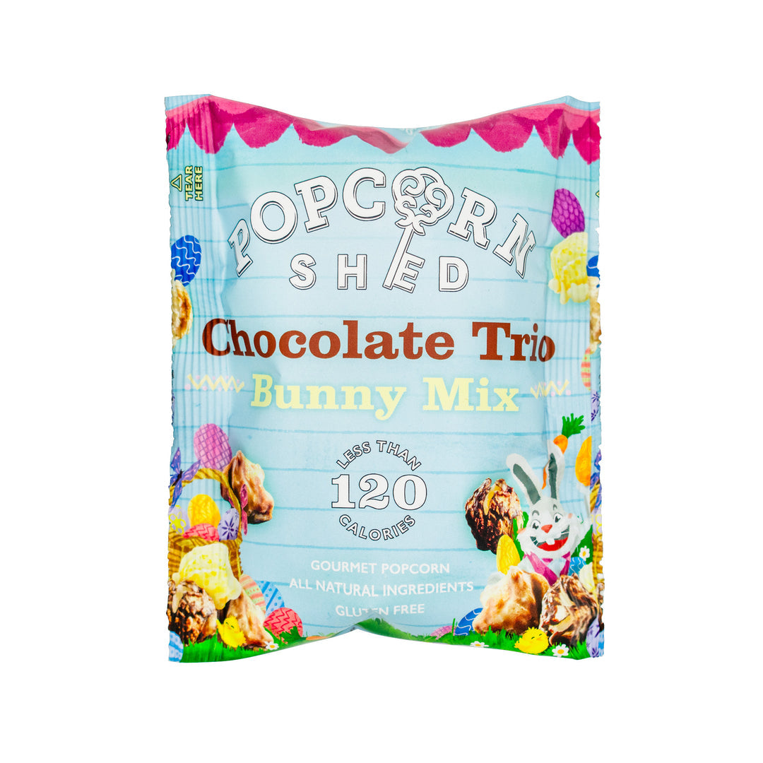 Chocolate Trio Popcorn Snack Pack