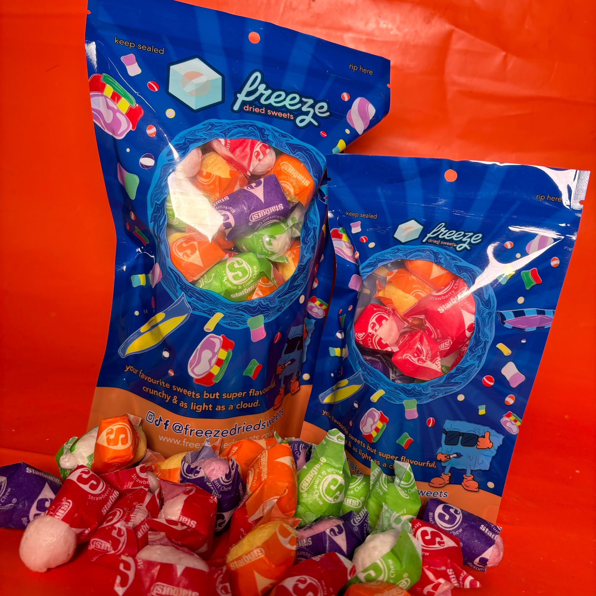Freeze Dried startbursts 50g