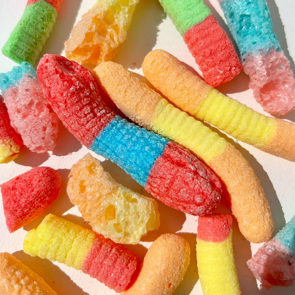 Frost Bites - Freeze Dried Gummy Worms 50g