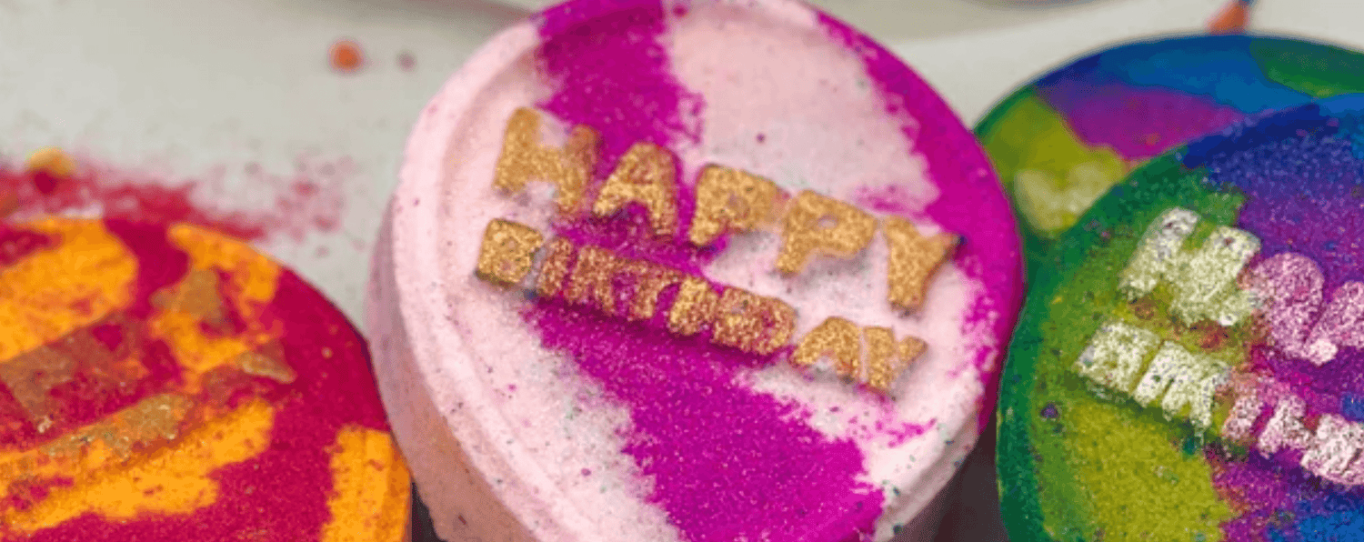 Birthday Gift Ideas from Lucky Leaf Bath Bombs