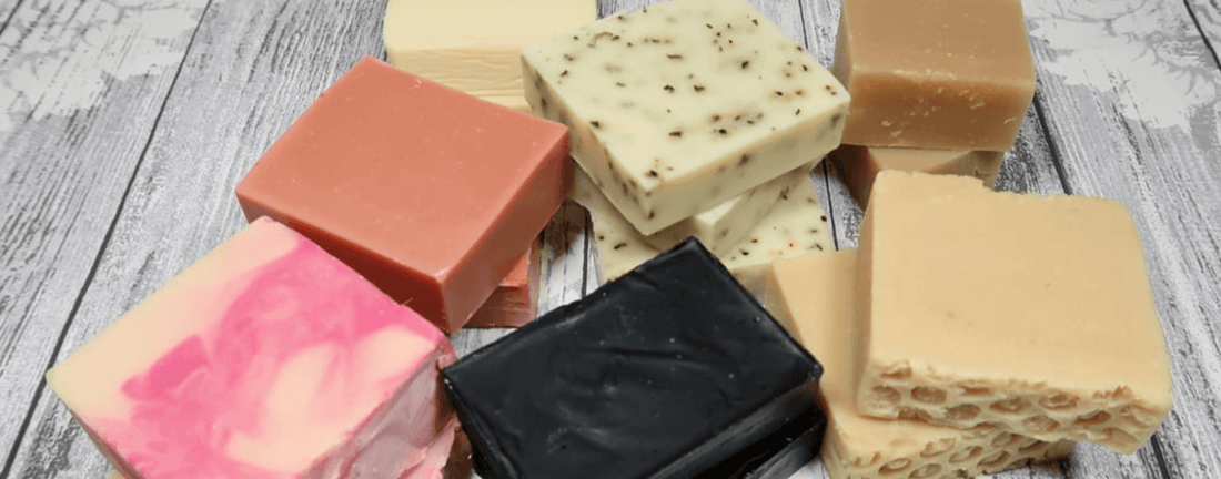 Soaps from Lucky Leaf Bath Bombs