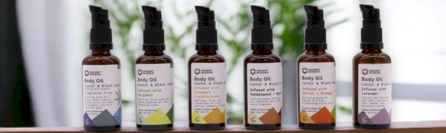 Body Oil from Lucky Leaf Bath Bombs