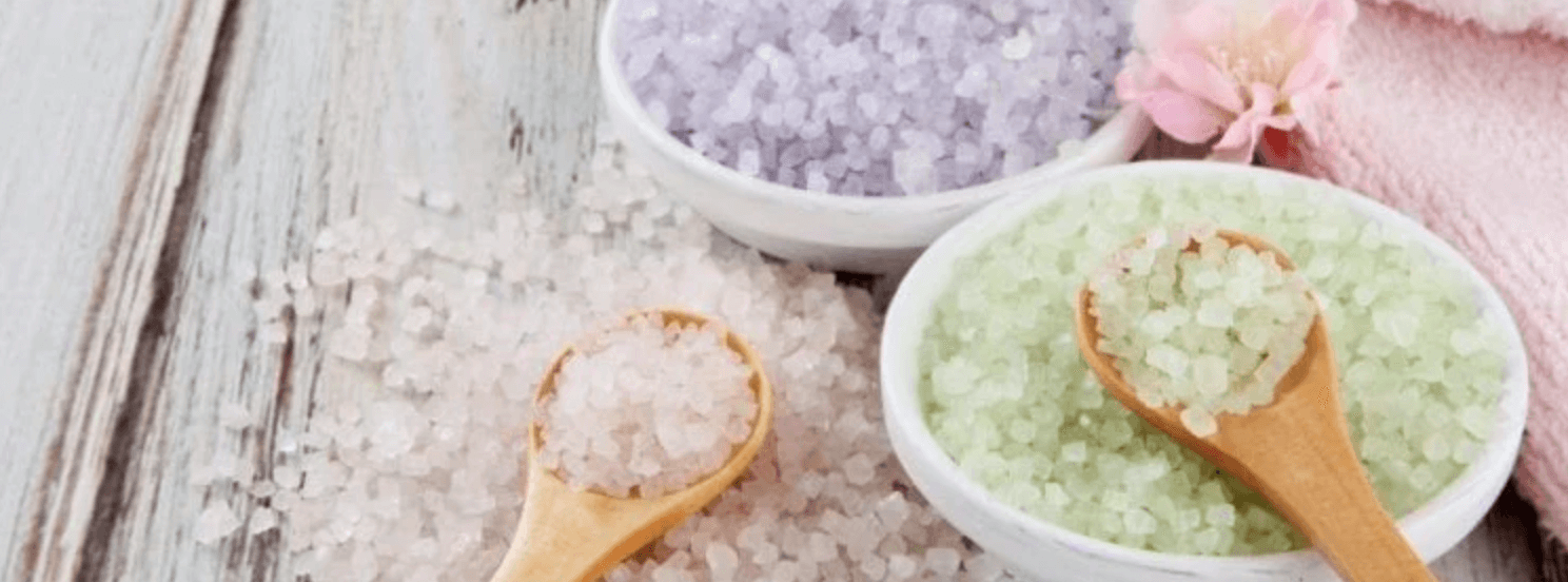 Scented Bath Salts from Lucky Leaf Bath Bombs