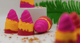Twistee Bath Bombs from Lucky Leaf Bath Bombs