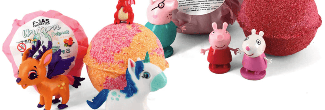 Surprise Hidden Toy Bath Bombs