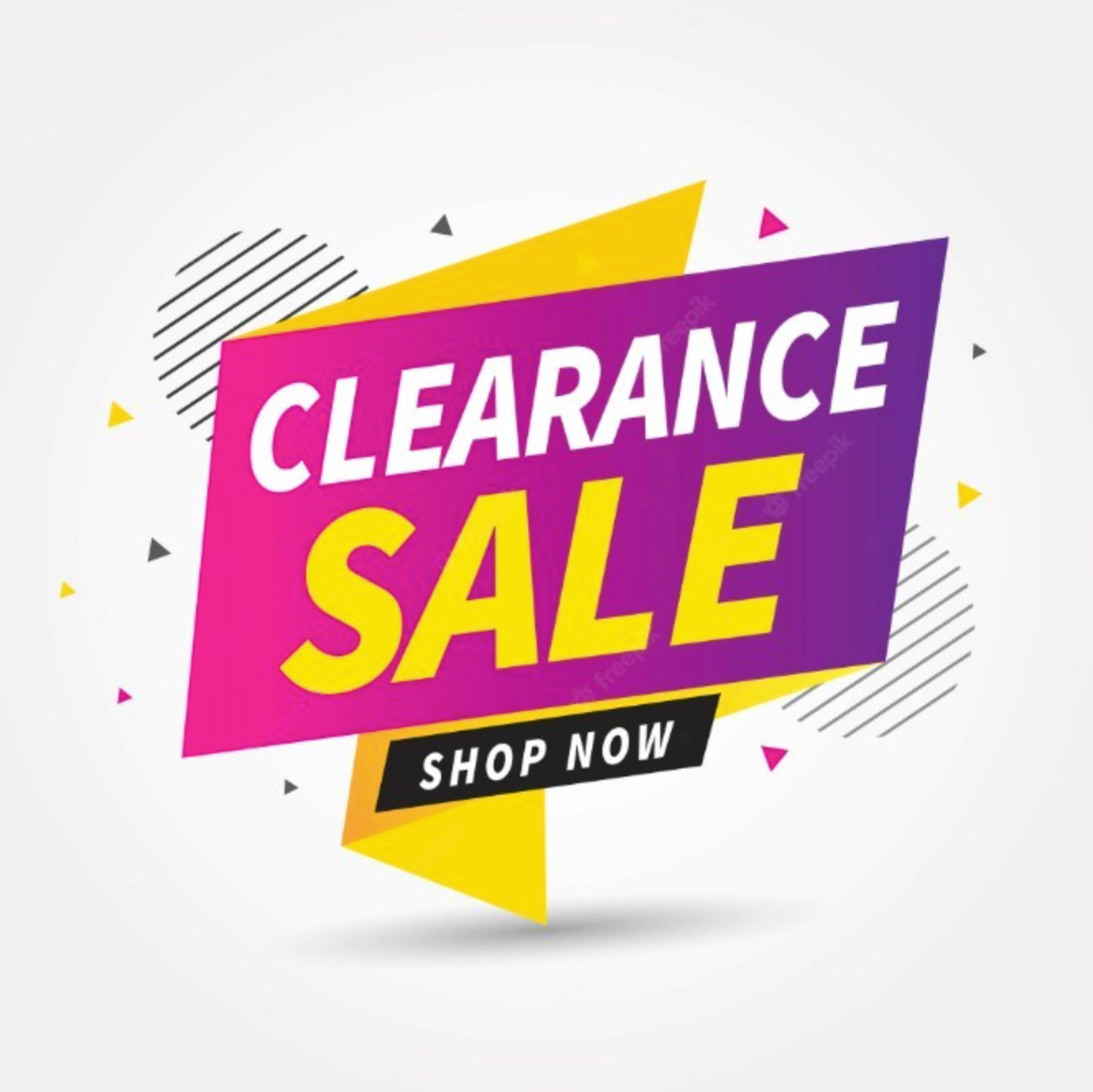 clearance sale items