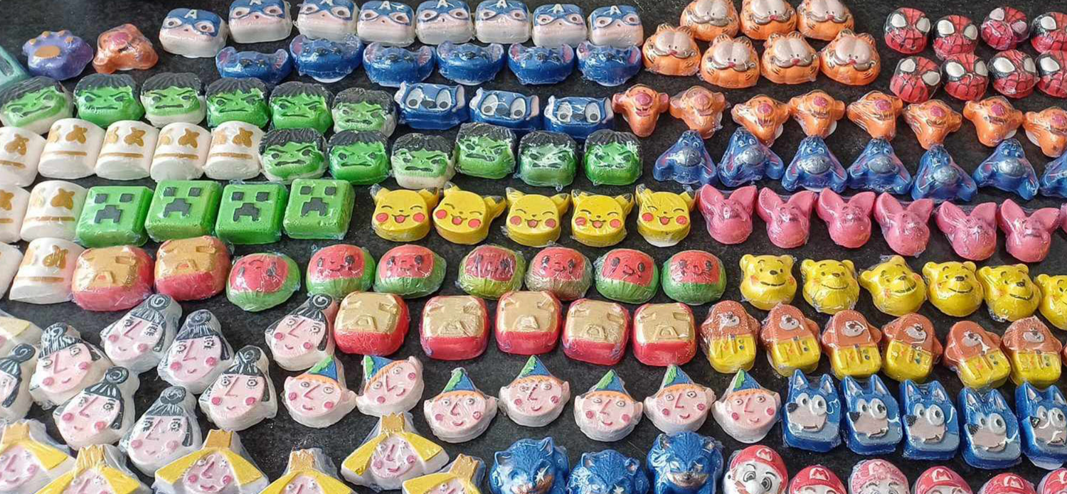 Mini Character Bath Bombs