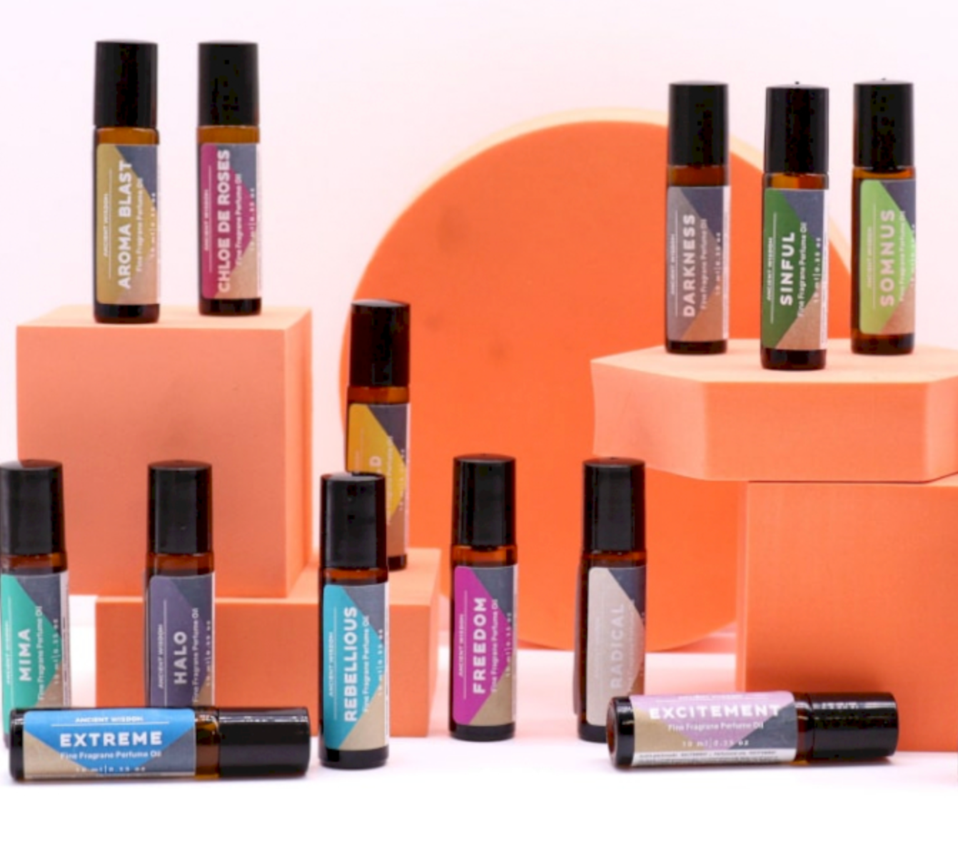 Fine Fragrance Perfume Oil Roll-ons