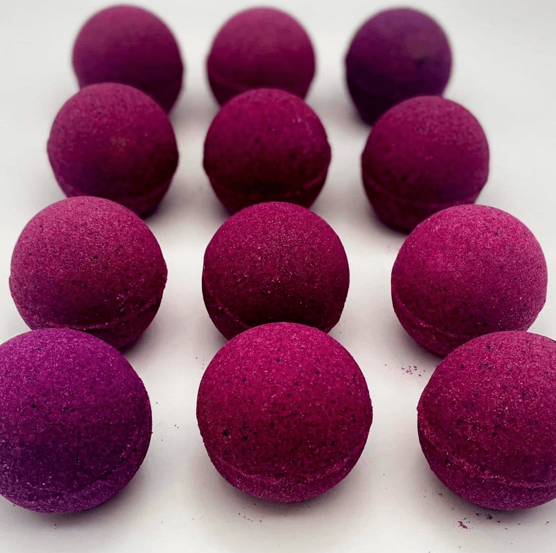 Round Bath Bomb Scented Baccarat Rouge