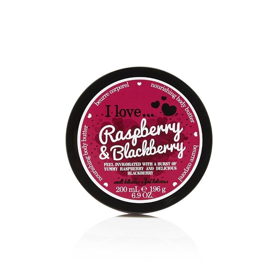 I Love Body Butter Raspberry and Blackberry