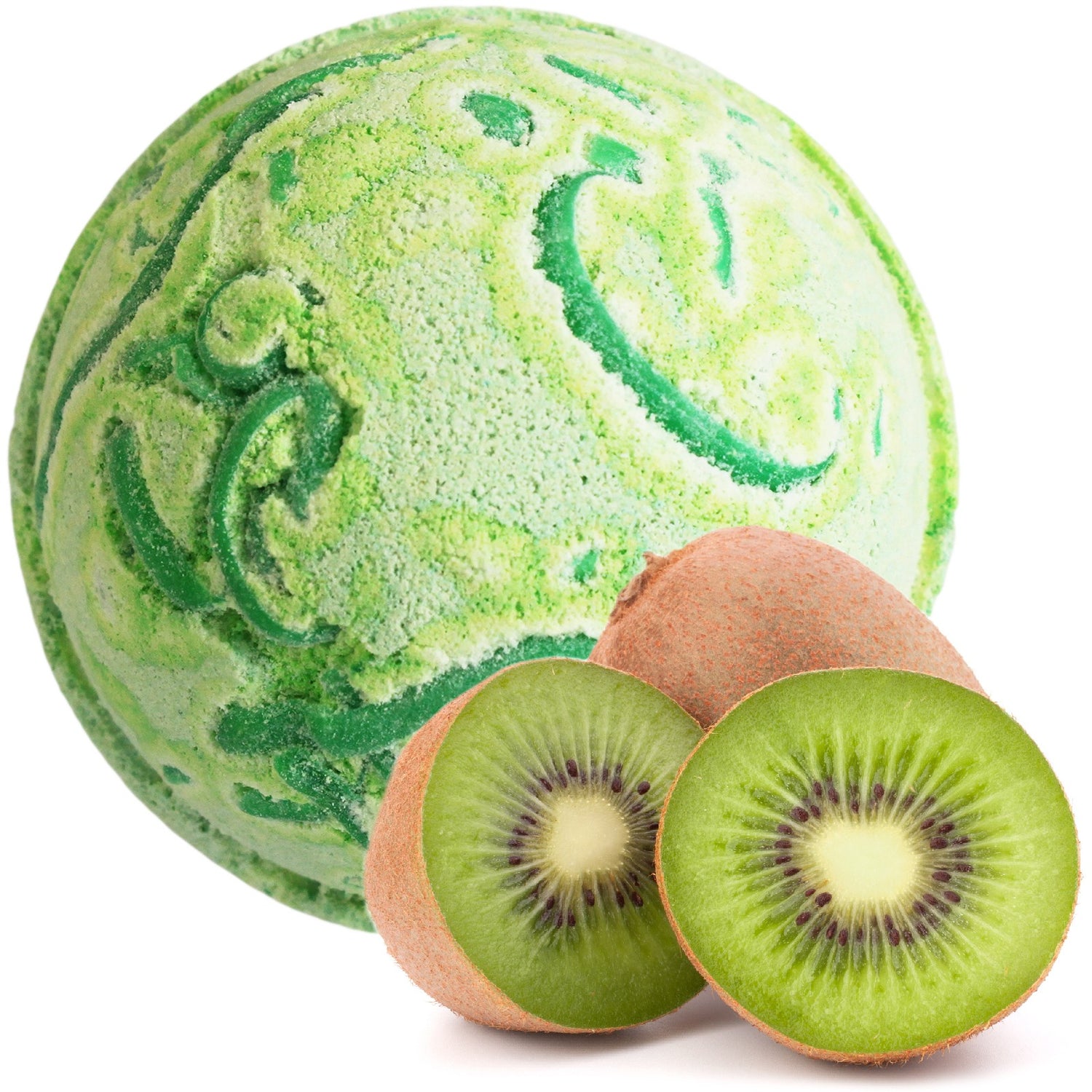 Tropical Paradise Coco Bath Bomb - Kiwi Fruit - 180g