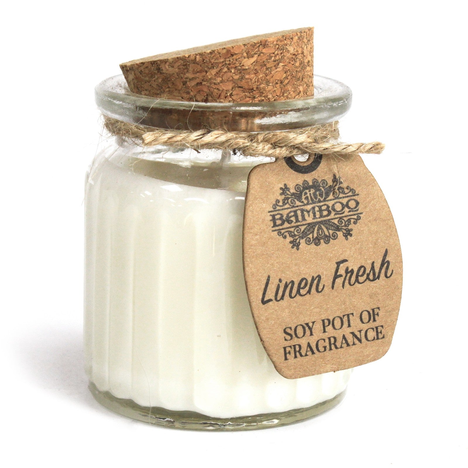 Linen Fresh Pot of Fragrance Candles