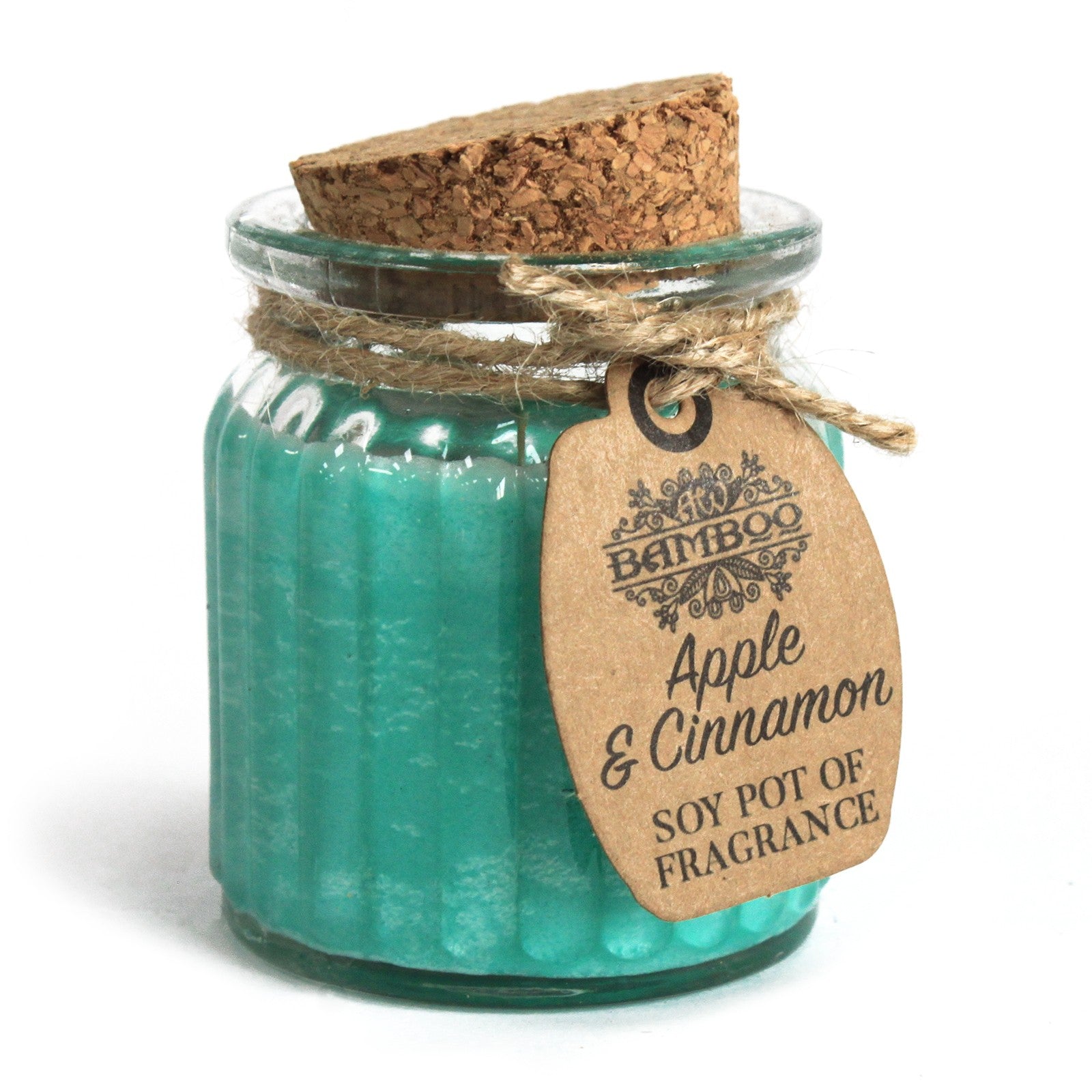 Apple &amp; Cinnamon Soy Pot of Fragrance Candles