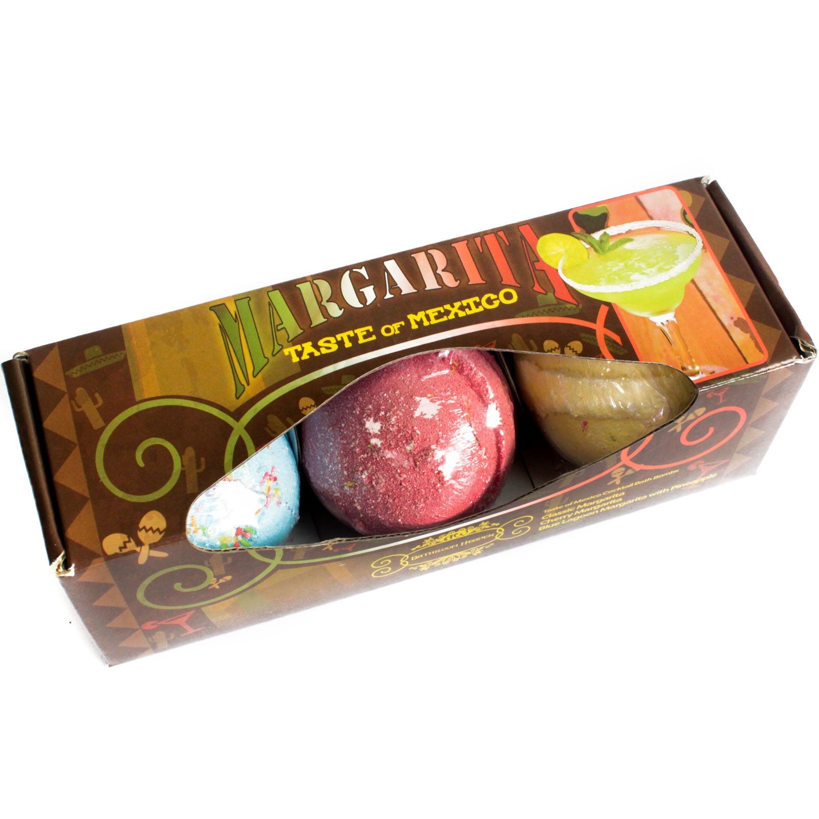 Margarita Cocktail Bath Bombs - Set of 3