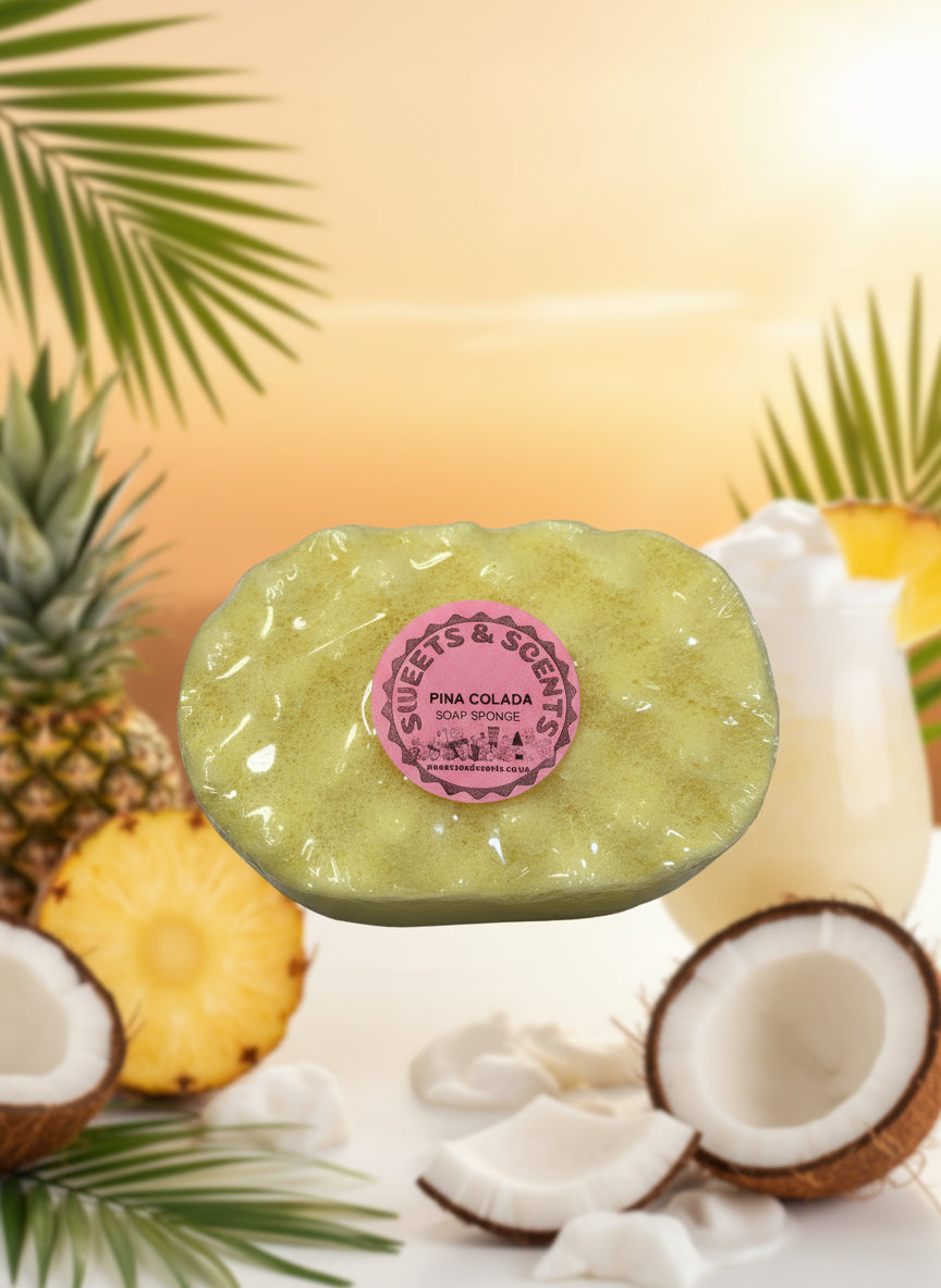 Pina Colada Soap Sponge