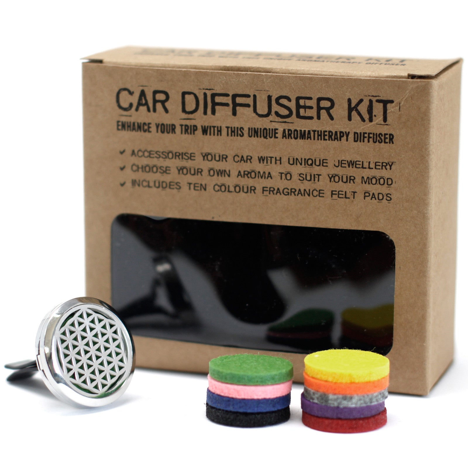 Flower of Life - Car Diffuser Kit
