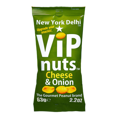 New York Delhi ViPnuts Cheese &amp; Onion Peanuts