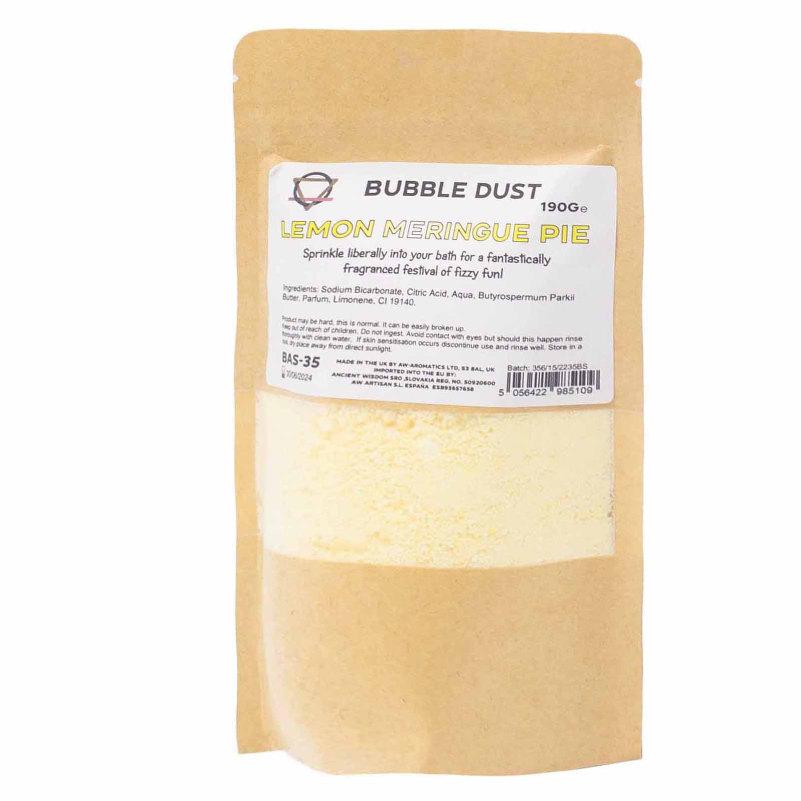 Lemon Meringue Pie Bath Dust