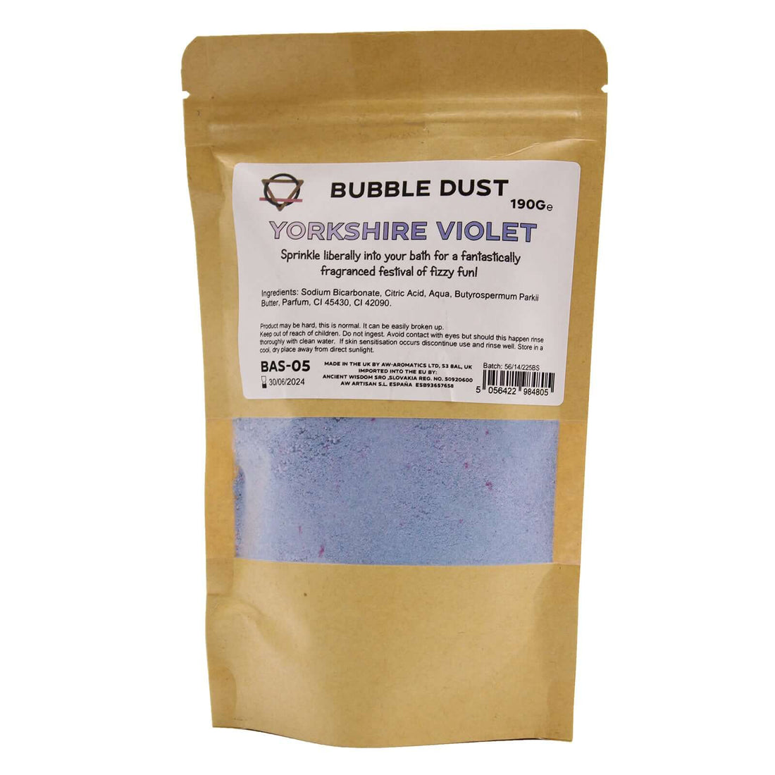 Yorkshire Violet Bath Dust