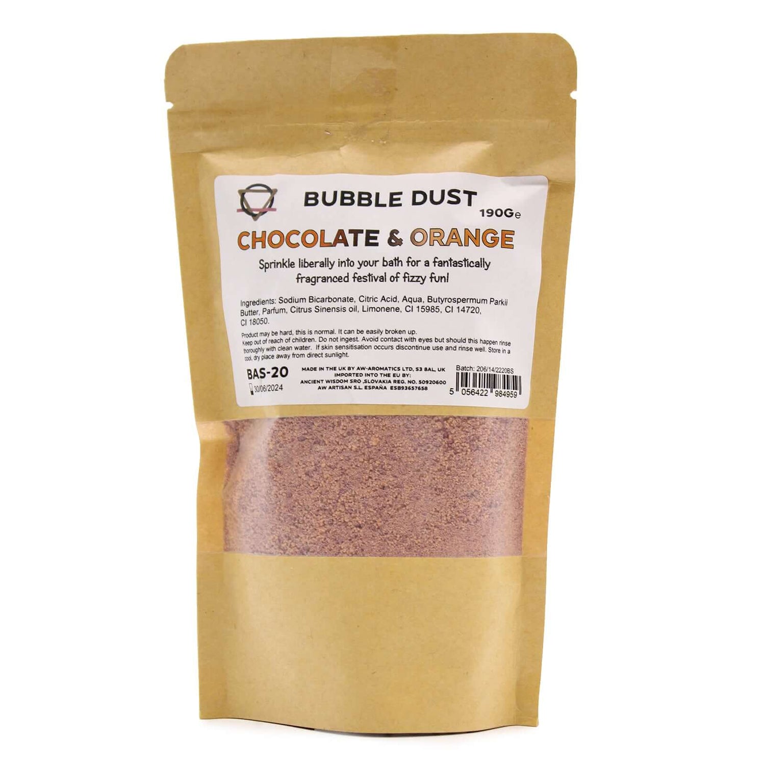 Chocolate &amp; Orange Bath Dust