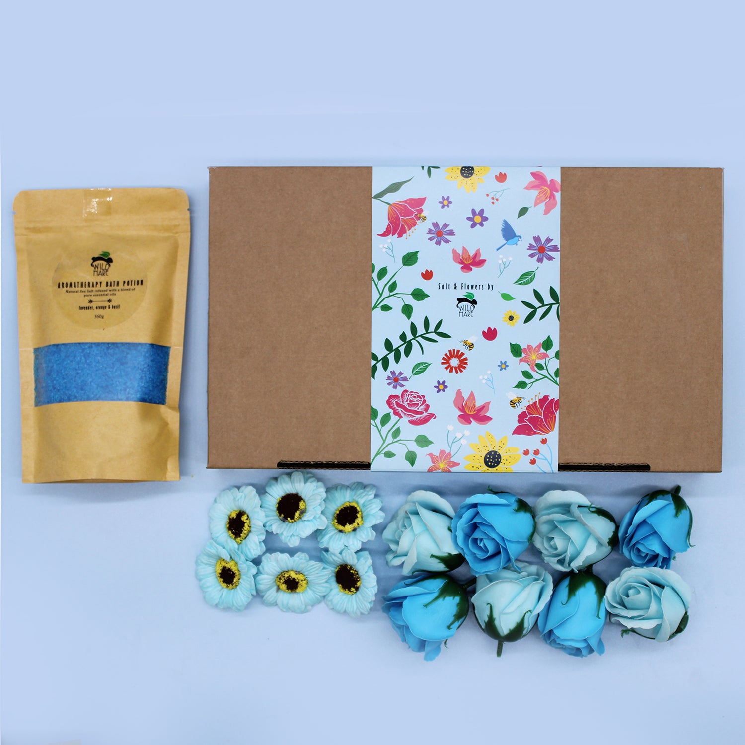 Wild Hare Salt &amp; Flowers Set - Total Unwind