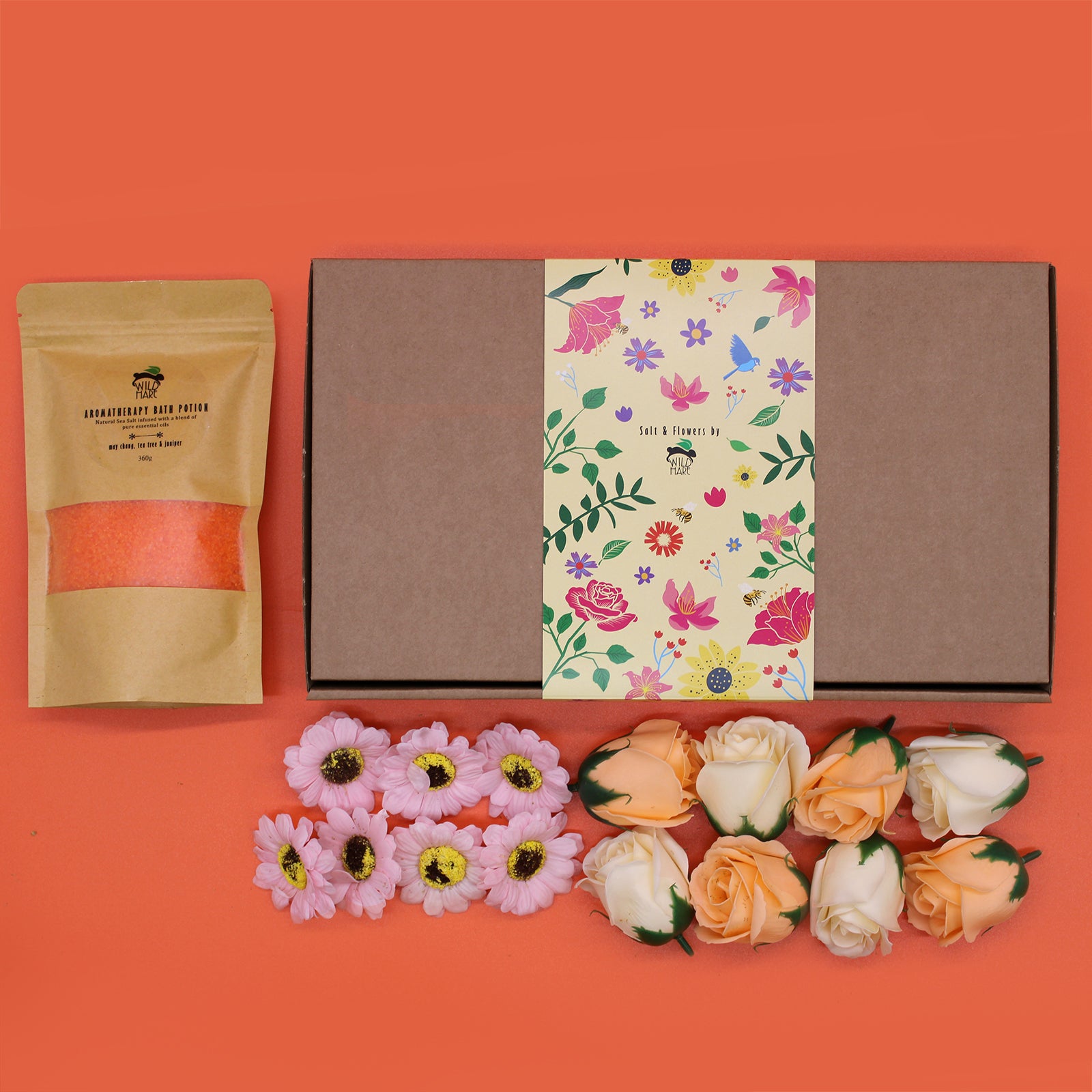 Wild Hare Salt &amp; Flowers Set- Total Detox