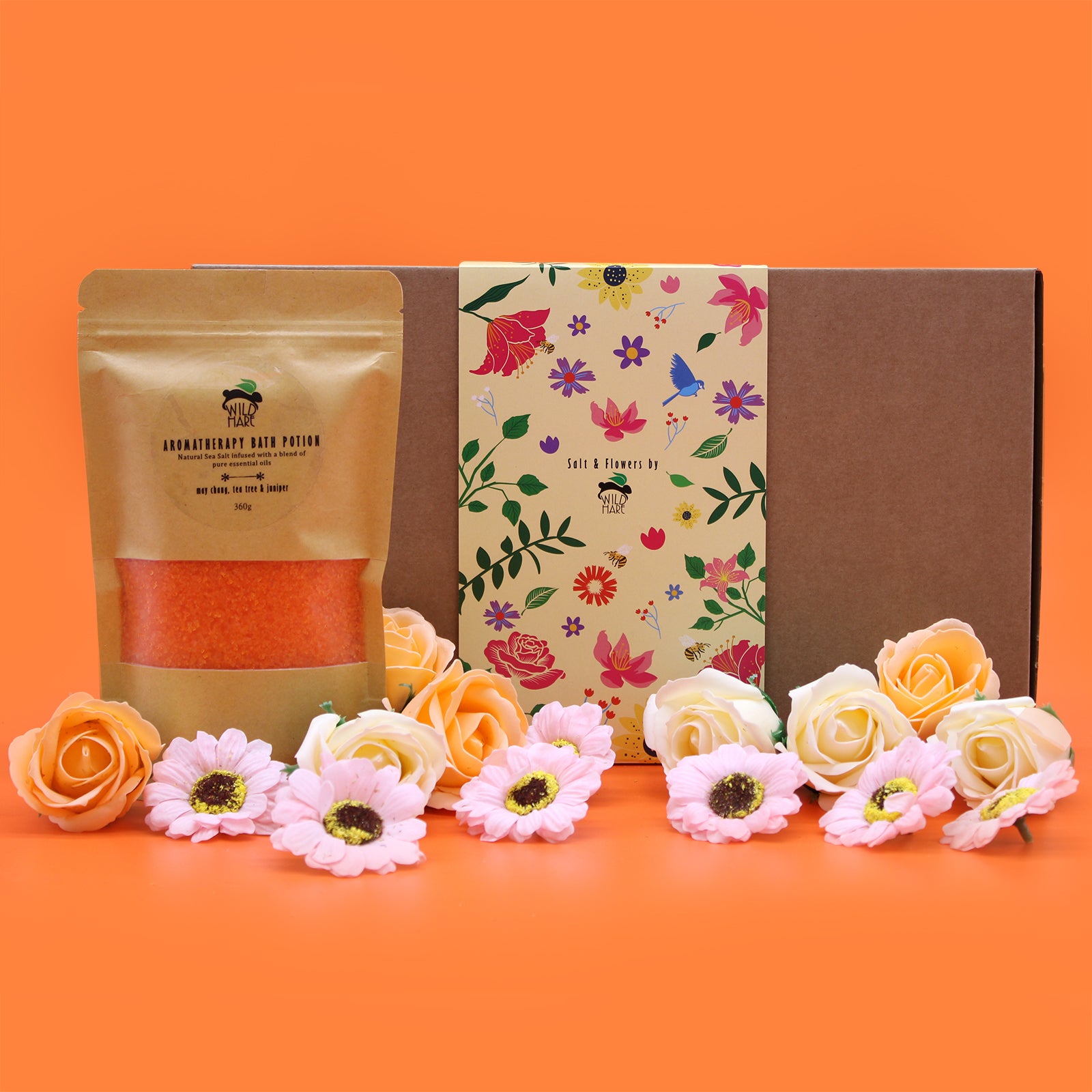 Wild Hare Salt &amp; Flowers Set- Total Detox