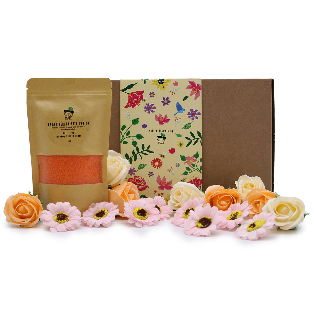 Wild Hare Salt &amp; Flowers Set- Total Detox