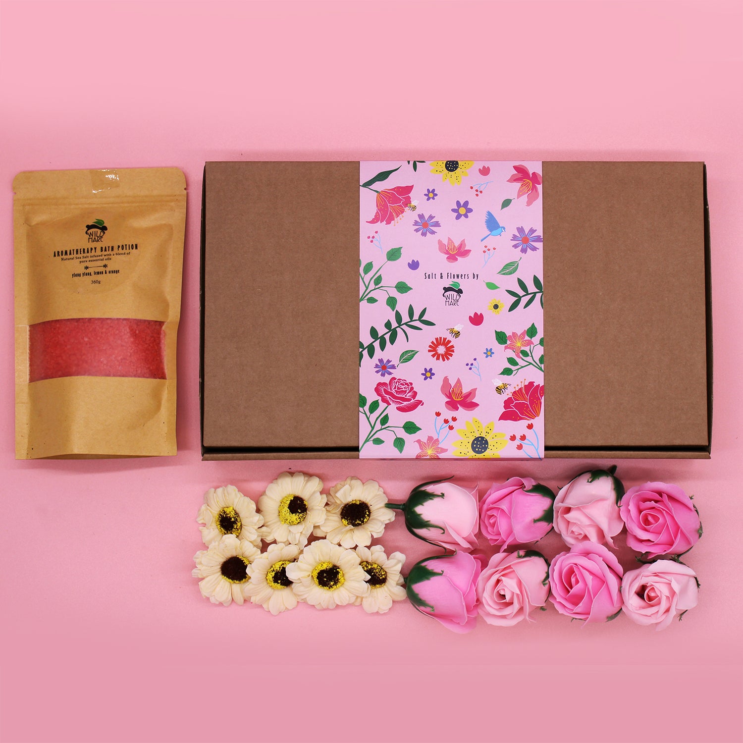 Wild Hare Salt &amp; Flowers Set- Passion