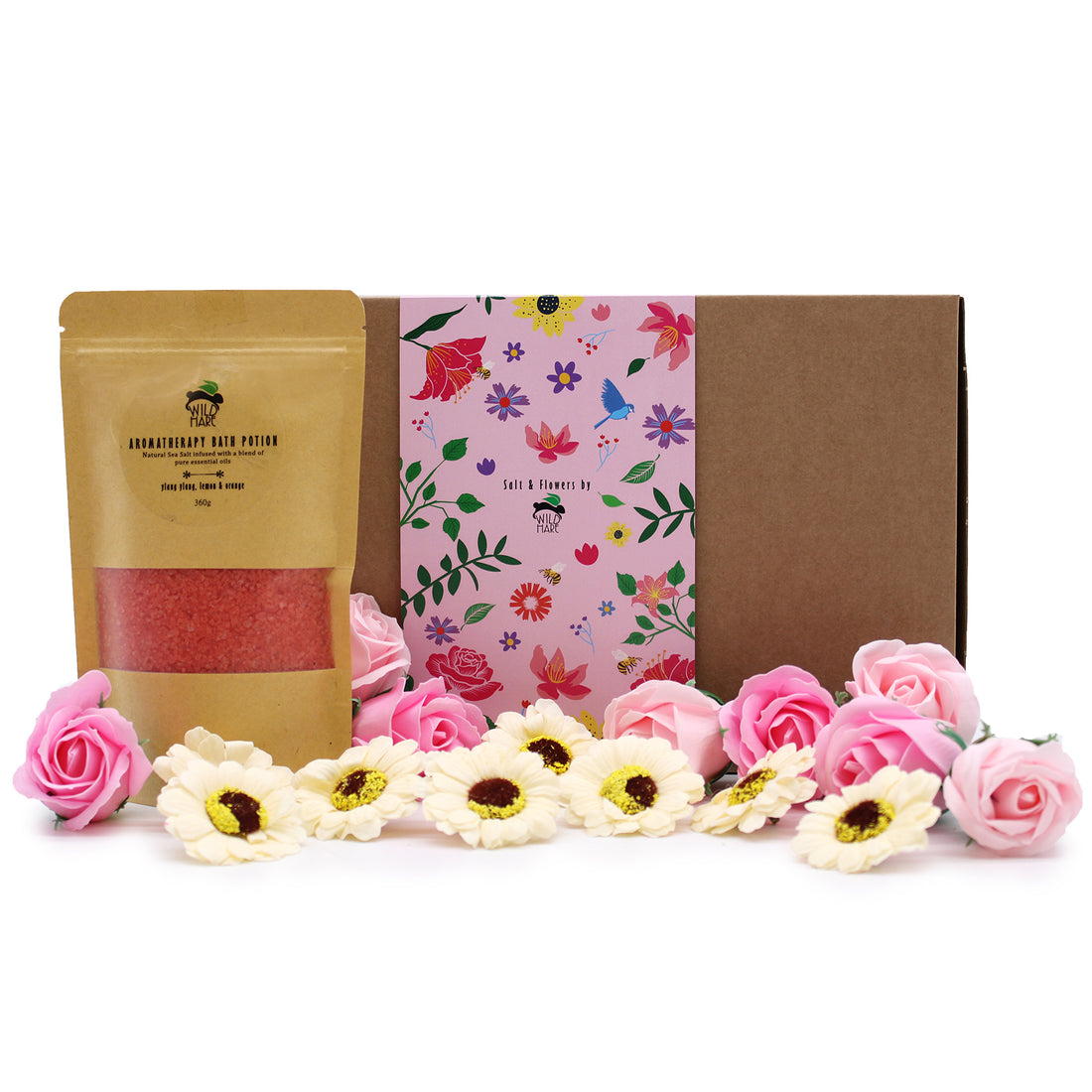 Wild Hare Salt &amp; Flowers Set- Passion