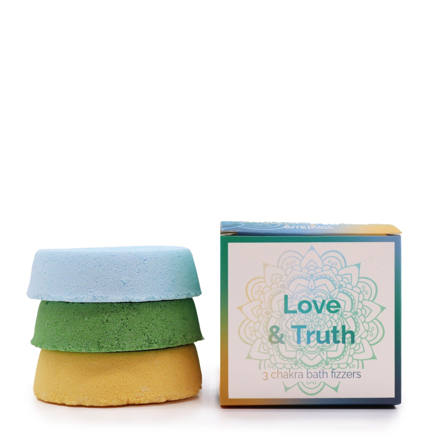 Chakra Bath Fizz - Small box - Love &amp; Truth