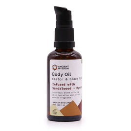 Organic Body Oil - Sandalwood & Myrrh