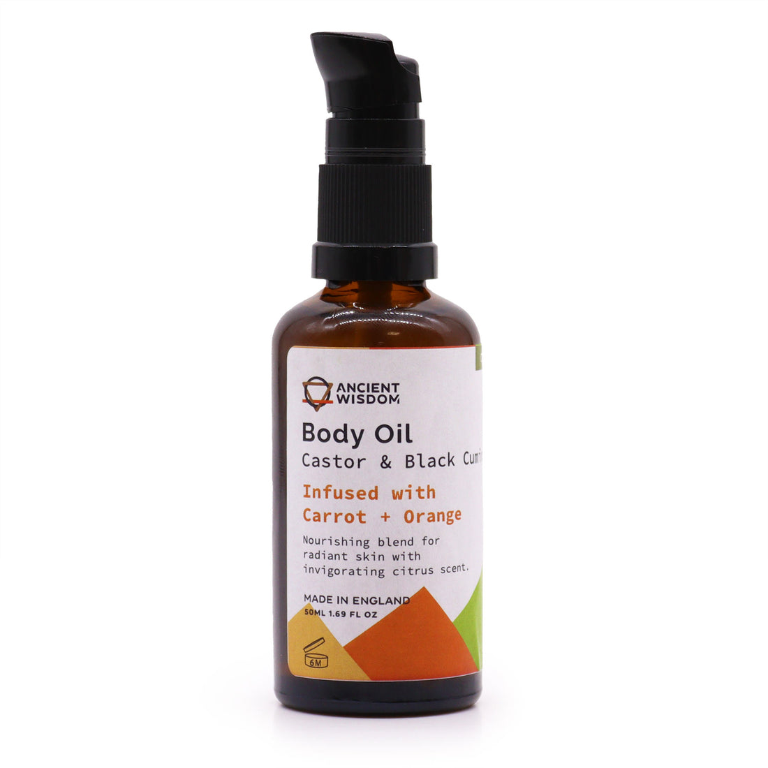 Organic Body Oil - Carrot &amp; Orange